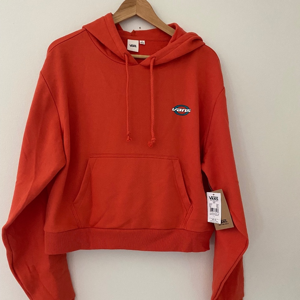 Vans Cropped Hoodie, size L